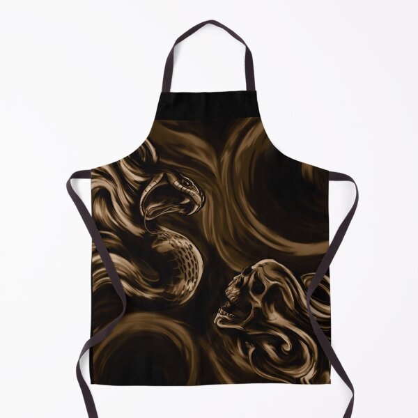 Item preview, Skull & Snake (sepia) designed and sold by FattoAMano.