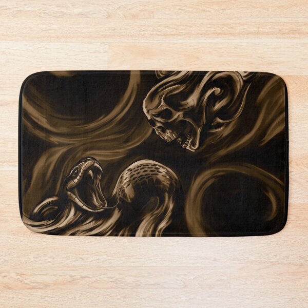 Item preview, Skull & Snake (sepia) designed and sold by FattoAMano.