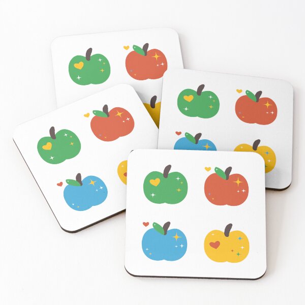 Item preview, Cute Colorful Magical Apples designed and sold by Apple-and-Cat.