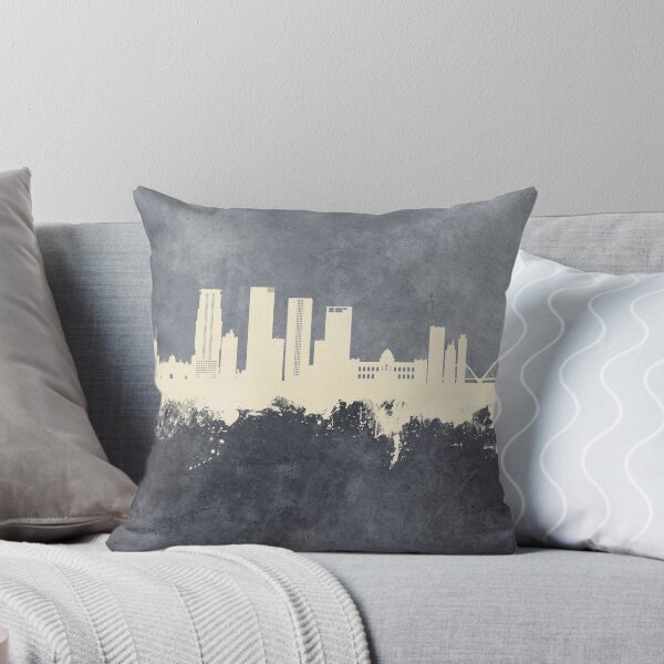 Item preview, Dhaka Bangladesh Skyline designed and sold by ArtPrints.