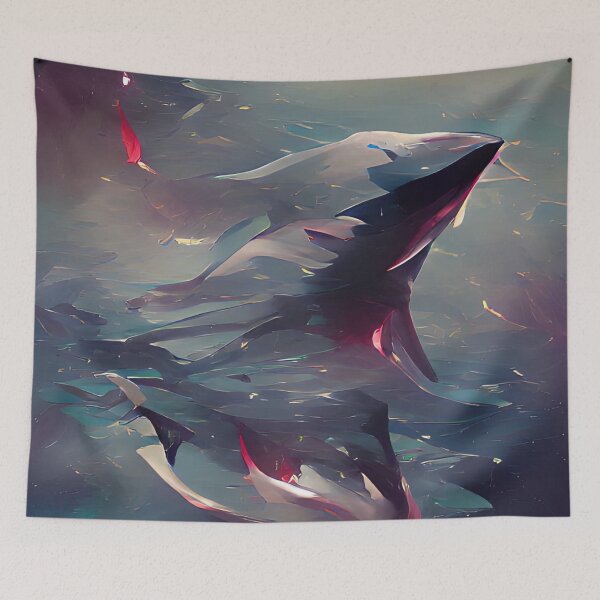Item preview, Abstract World of Shark Impression designed and sold by Arkneer.