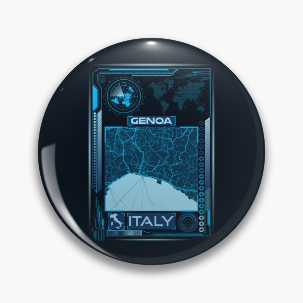 Item preview, GENOA MAP ITALY designed and sold by hatimelhag.