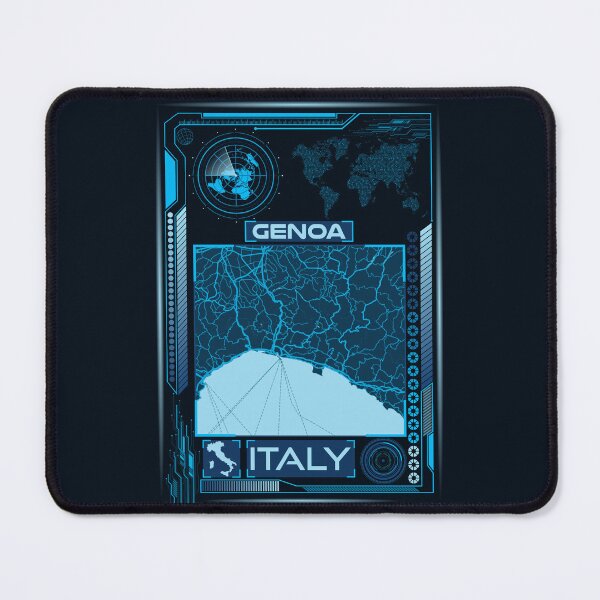 Item preview, GENOA MAP ITALY designed and sold by hatimelhag.