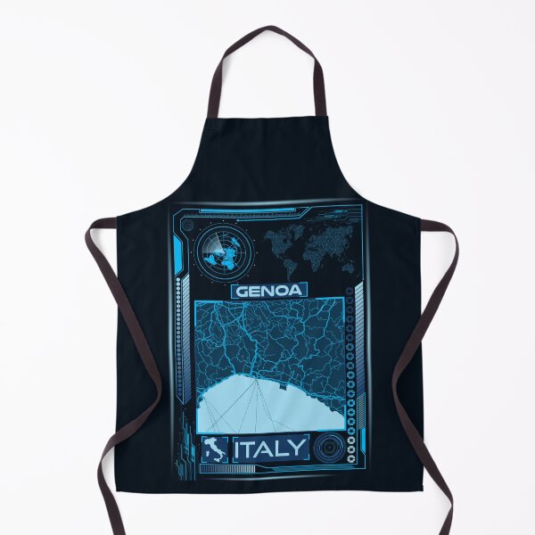 Item preview, GENOA MAP ITALY designed and sold by hatimelhag.