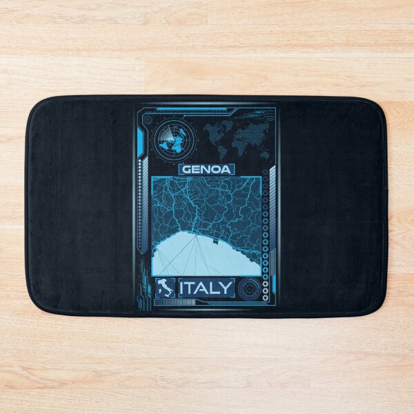 Item preview, GENOA MAP ITALY designed and sold by hatimelhag.