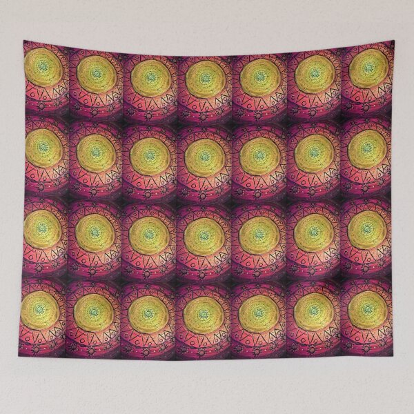 Item preview, Sunworshipper original artwork in acrylics designed and sold by ChambersArtwork.