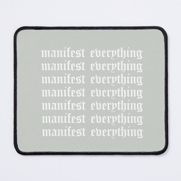 Item preview, Manifest Everything Text designed and sold by GRETKA.