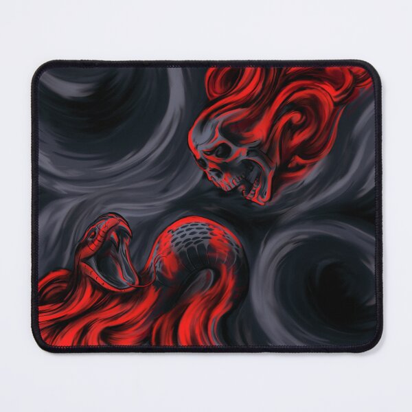 Item preview, Skull & Snake (red) designed and sold by FattoAMano.