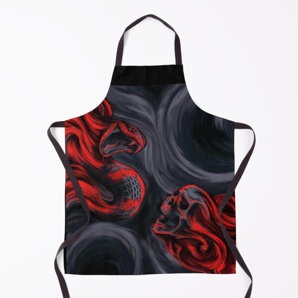 Item preview, Skull & Snake (red) designed and sold by FattoAMano.