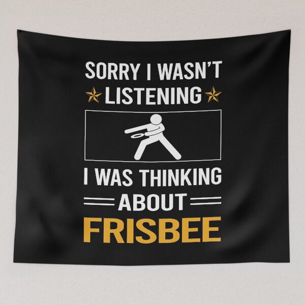 Item preview, Funny Listening Frisbee designed and sold by jiggleterrified.