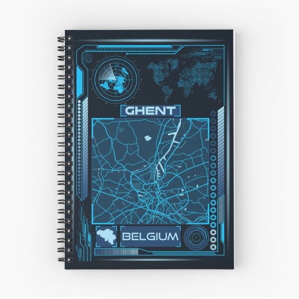 Item preview, GHENT MAP BELGIUM designed and sold by hatimelhag.