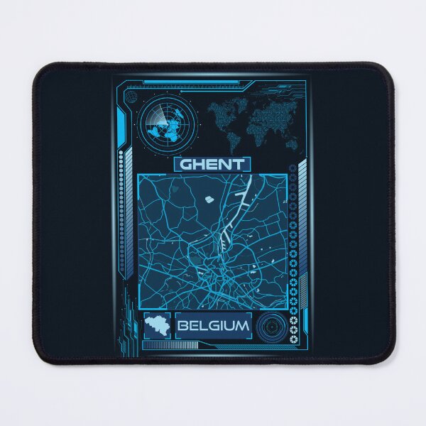 Item preview, GHENT MAP BELGIUM designed and sold by hatimelhag.