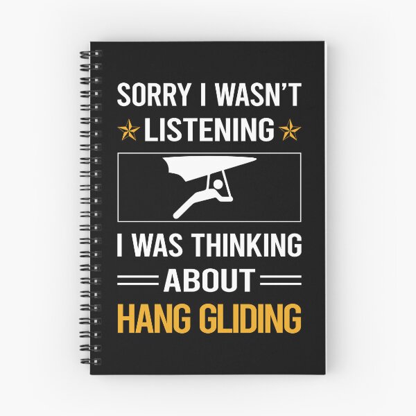 Item preview, Funny Listening Hang Gliding Glider designed and sold by jiggleterrified.