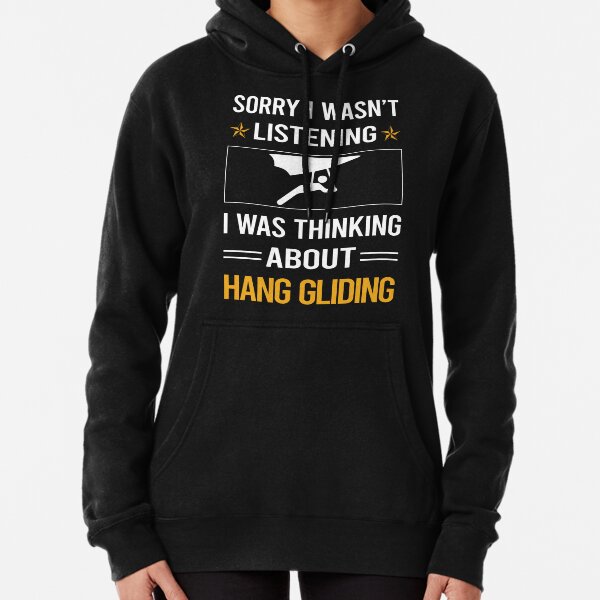 Item preview, Funny Listening Hang Gliding Glider designed and sold by jiggleterrified.