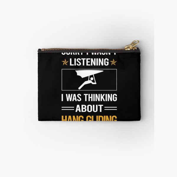 Item preview, Funny Listening Hang Gliding Glider designed and sold by jiggleterrified.