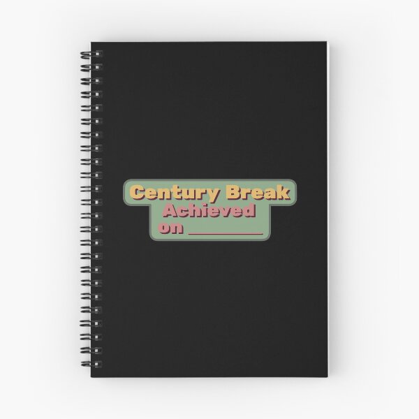 Item preview, Century Break Achieved Sticker designed and sold by Cue-.