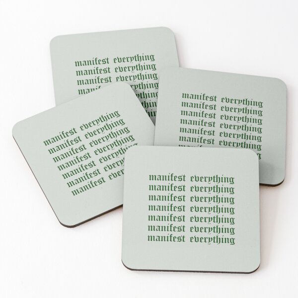 Item preview, Manifest Everything Sage Green  designed and sold by GRETKA.