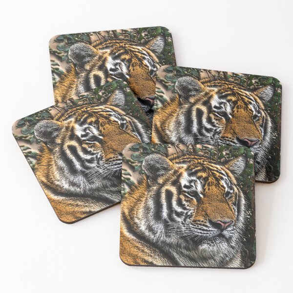 Item preview, Wildlife series - Tiger Embossed 3D style designed and sold by Gaurav Garg.