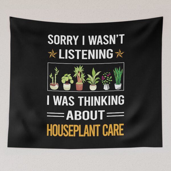 Item preview, Funny Listening Houseplant Houseplants Indoor Plant Plants designed and sold by jiggleterrified.