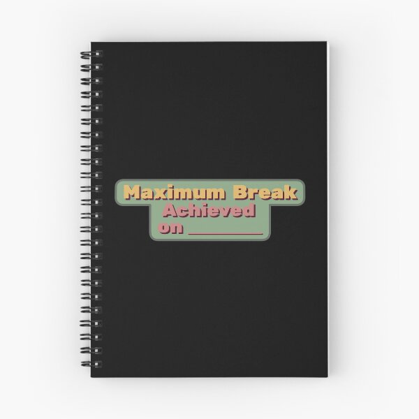 Item preview, Maximum Break Achieved Sticker designed and sold by Cue-.