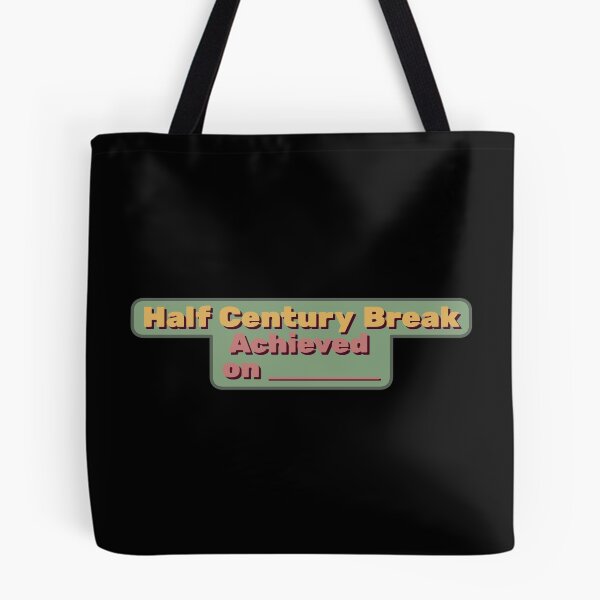 Item preview, Half Century Break Achieved Sticker designed and sold by Cue-.