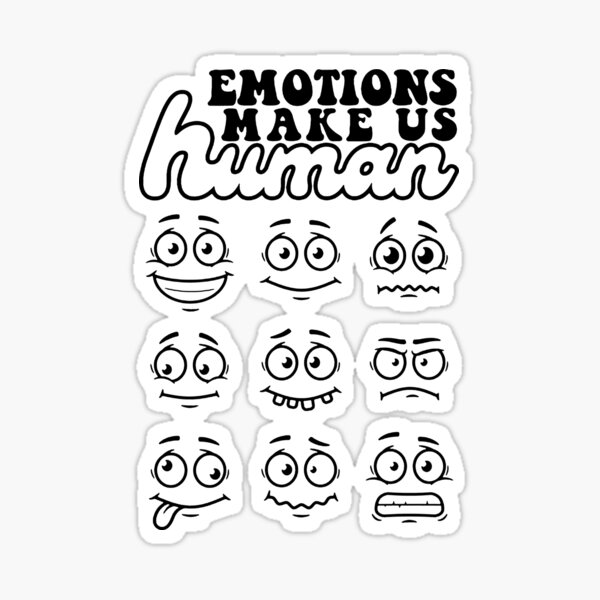 Item preview, Emotions Make Us Human designed and sold by USH1RT.