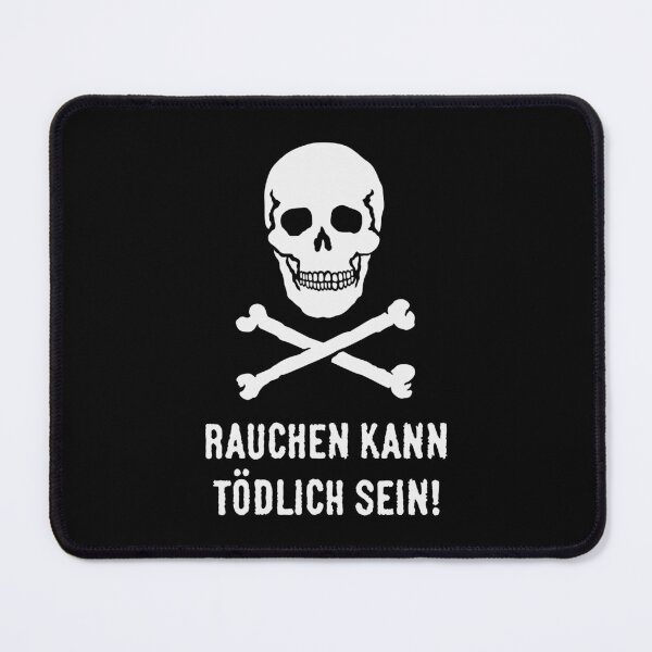 Item preview, Smoking can be deadly! (Skull) designed and sold by MrFaulbaum.