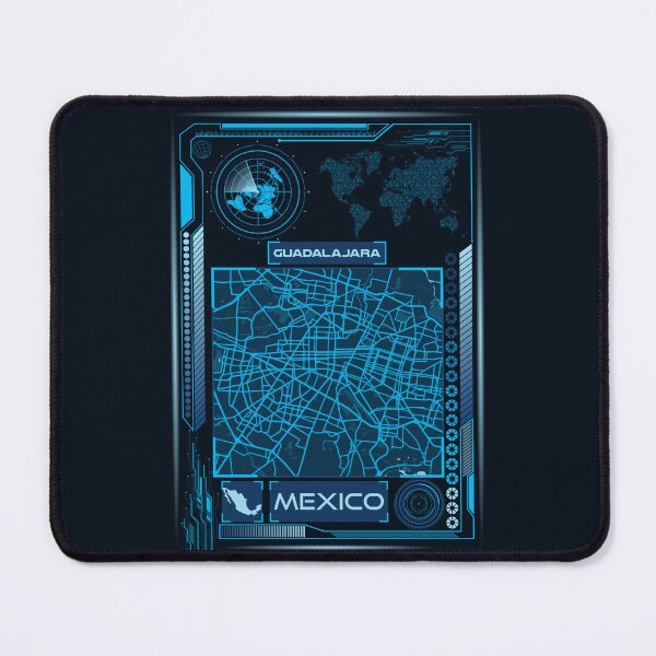 Item preview, GUADALAJARA MAP MEXICO designed and sold by hatimelhag.