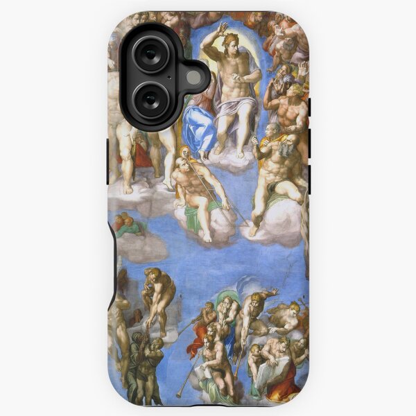 The Last Judgement of Christ-Michelangelo iPhone Tough Case