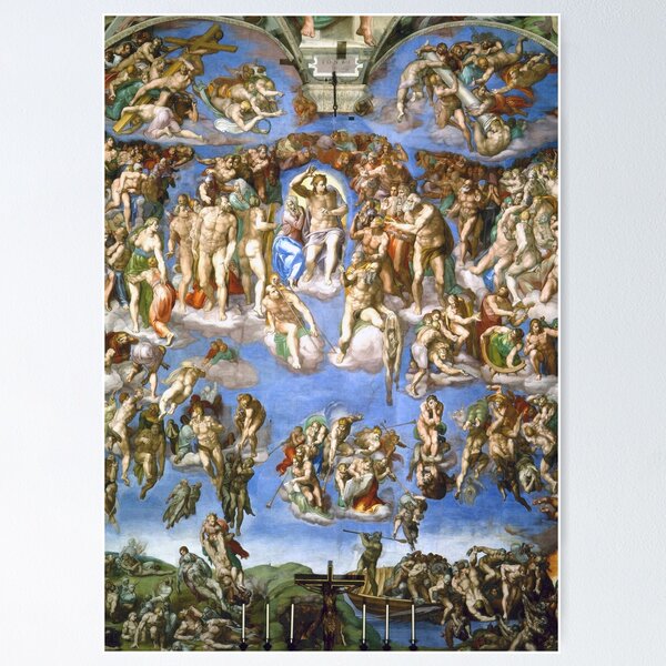 Item preview, The Last Judgement of Christ-Michelangelo  designed and sold by emilypigou.