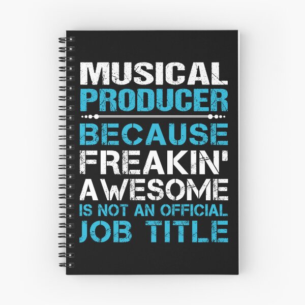Item preview, Musical Producer T Shirt - Freaking Awesome Job Gift Item Tee designed and sold by oetate4774.