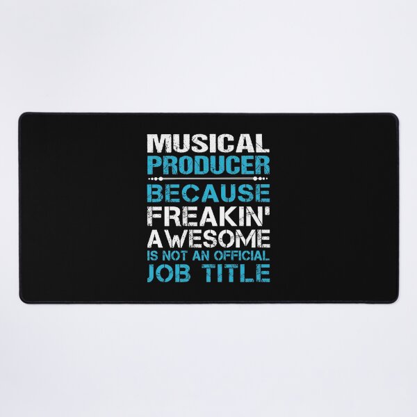 Item preview, Musical Producer T Shirt - Freaking Awesome Job Gift Item Tee designed and sold by oetate4774.