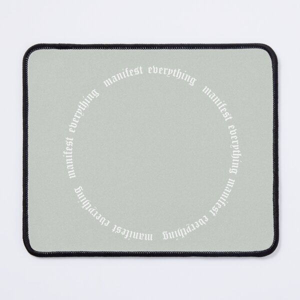 Item preview, Manifest Everything Text Circle designed and sold by GRETKA.
