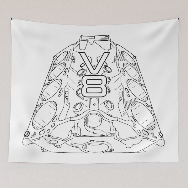 Item preview, V8 Engine designed and sold by widmore.
