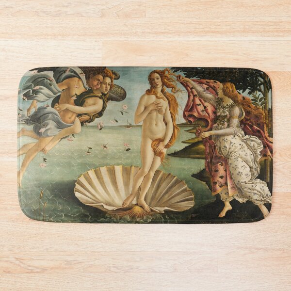 Artikelvorschau, wahrscheinlich Mitte der 1480er Jahre hergestellt. Es zeigt die Göttin Venus, die nach ihrer Geburt am Ufer ankommt entworfen und verkauft von emilypigou.