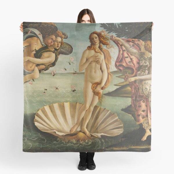 Vista previa del artículo con la obra « probablemente hecho a mediados de la década de 1480. Representa a la diosa Venus llegando a la orilla después de su nacimiento.», diseñado y vendido por emilypigou.