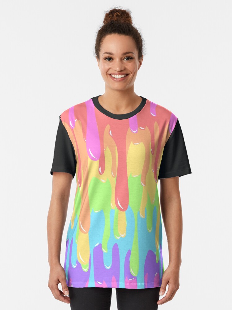 rainbow drip sweatshirt
