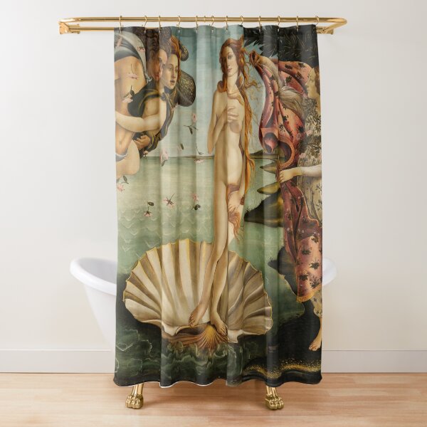 Sandro Botticelli -Birth of Venus Shower Curtain