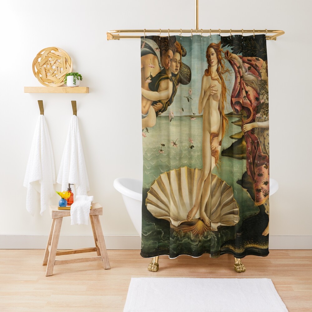 Sandro Botticelli -Birth of Venus Shower Curtain