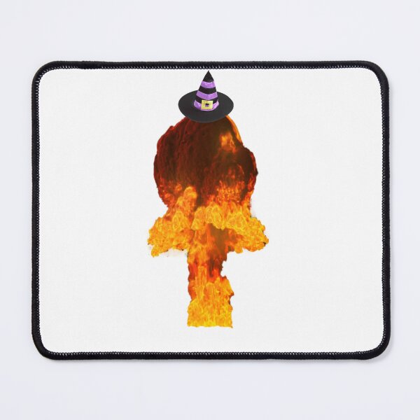 Item preview, Nuclear Explosion with Witch Hat designed and sold by dino8.