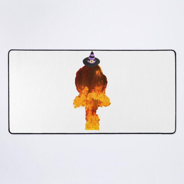 Item preview, Nuclear Explosion with Witch Hat designed and sold by dino8.