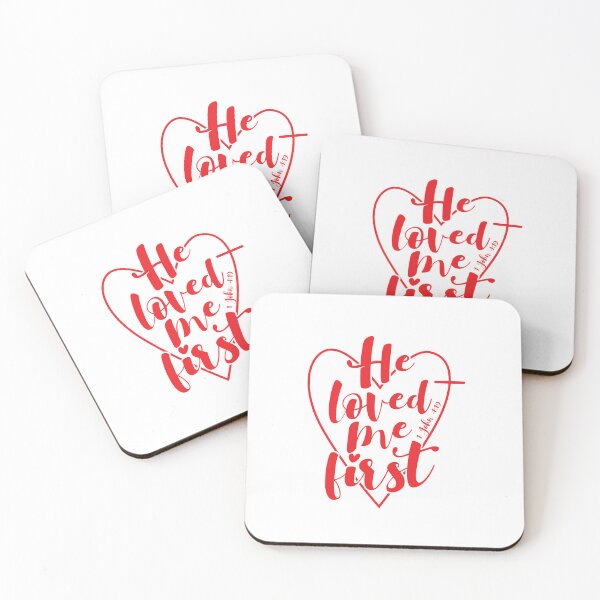 Item preview, Bible Verse 1 John 4:19 Love designed and sold by garmentoffaith.