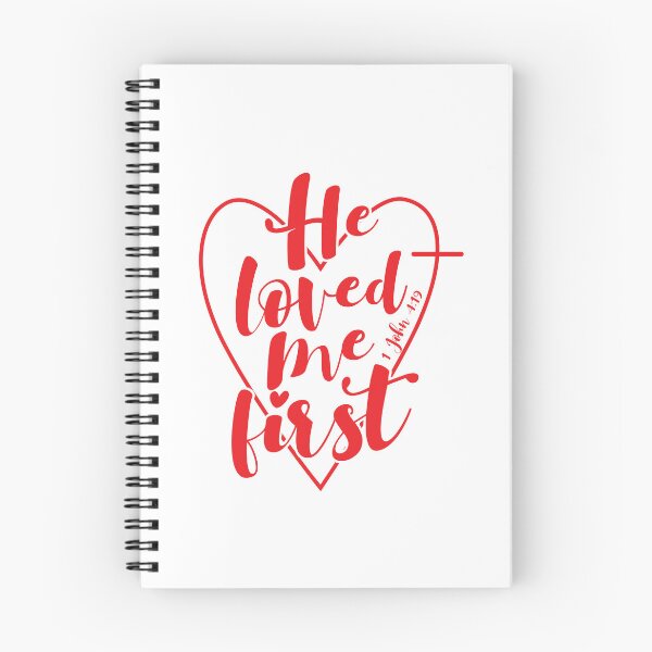 Item preview, Bible Verse 1 John 4:19 Love designed and sold by garmentoffaith.