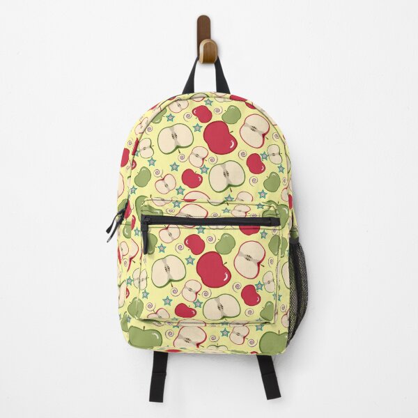 Item preview, Apples Pattern On Yellow Background designed and sold by Ayesha Saleem.