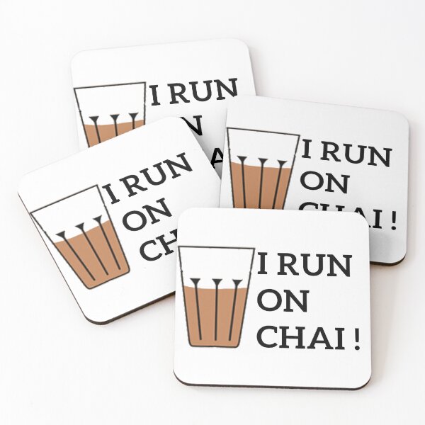 Item preview, I Run on Chai | Funny Tea quote designed and sold by Ace2ooo.