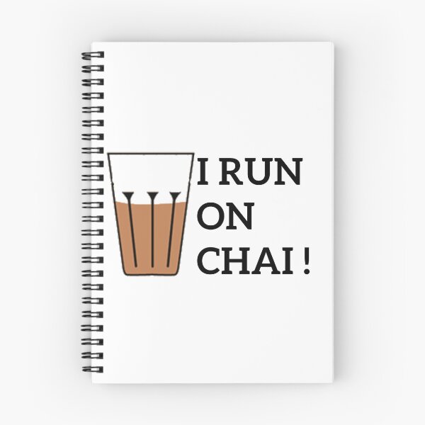 Item preview, I Run on Chai | Funny Tea quote designed and sold by Ace2ooo.