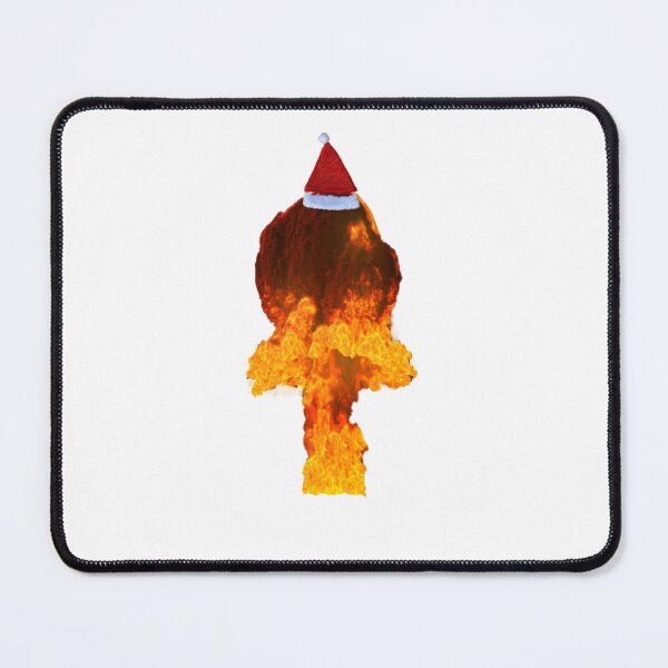 Item preview, Nuclear Explosion with Santa Hat designed and sold by dino8.