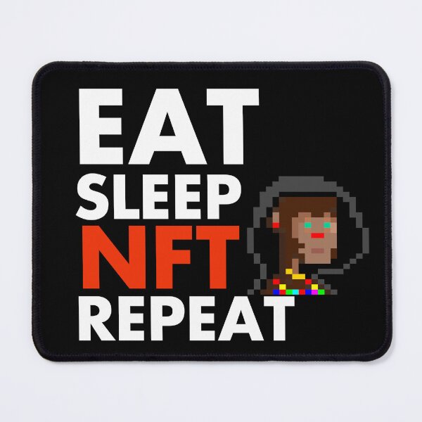 Item preview, Eat Sleep Collect NFT Crypto Monkey #48 designed and sold by patricklevar.