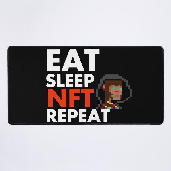 Item preview, Eat Sleep Collect NFT Crypto Monkey #48 designed and sold by patricklevar.