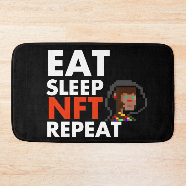 Item preview, Eat Sleep Collect NFT Crypto Monkey #48 designed and sold by patricklevar.
